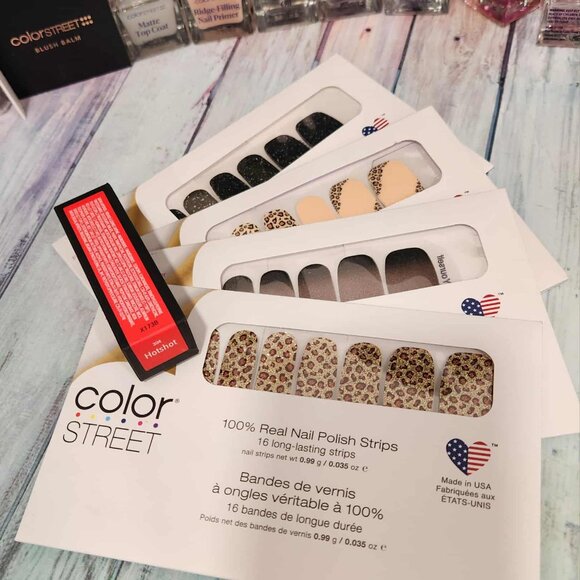 Retired Color Street Nail Strip and Lipstick Bundle - Picture 3 of 8